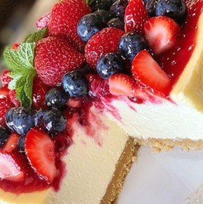 Cheesecake de Frutos Rojos